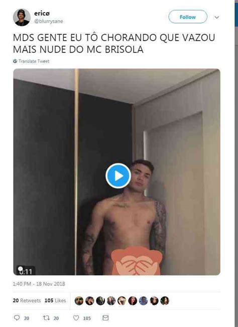 Suposto nudes do famoso Mc Poze pelado vazou na internet